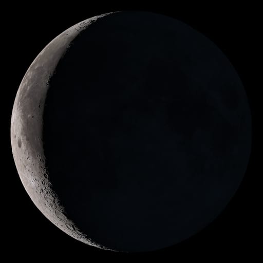 Waning Crescent — 16.6% illuminated